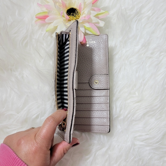 kate spade new york mousse front grand street stacy leather wallet - Picture 8 of 13